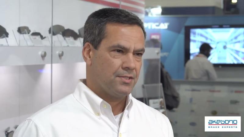 Embedded thumbnail for Tommy Rivera, Director of Akebono Aftermarket at AAPEX 2021