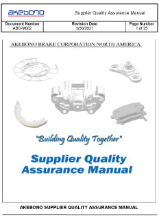 Supplier Quality Assurance Manual